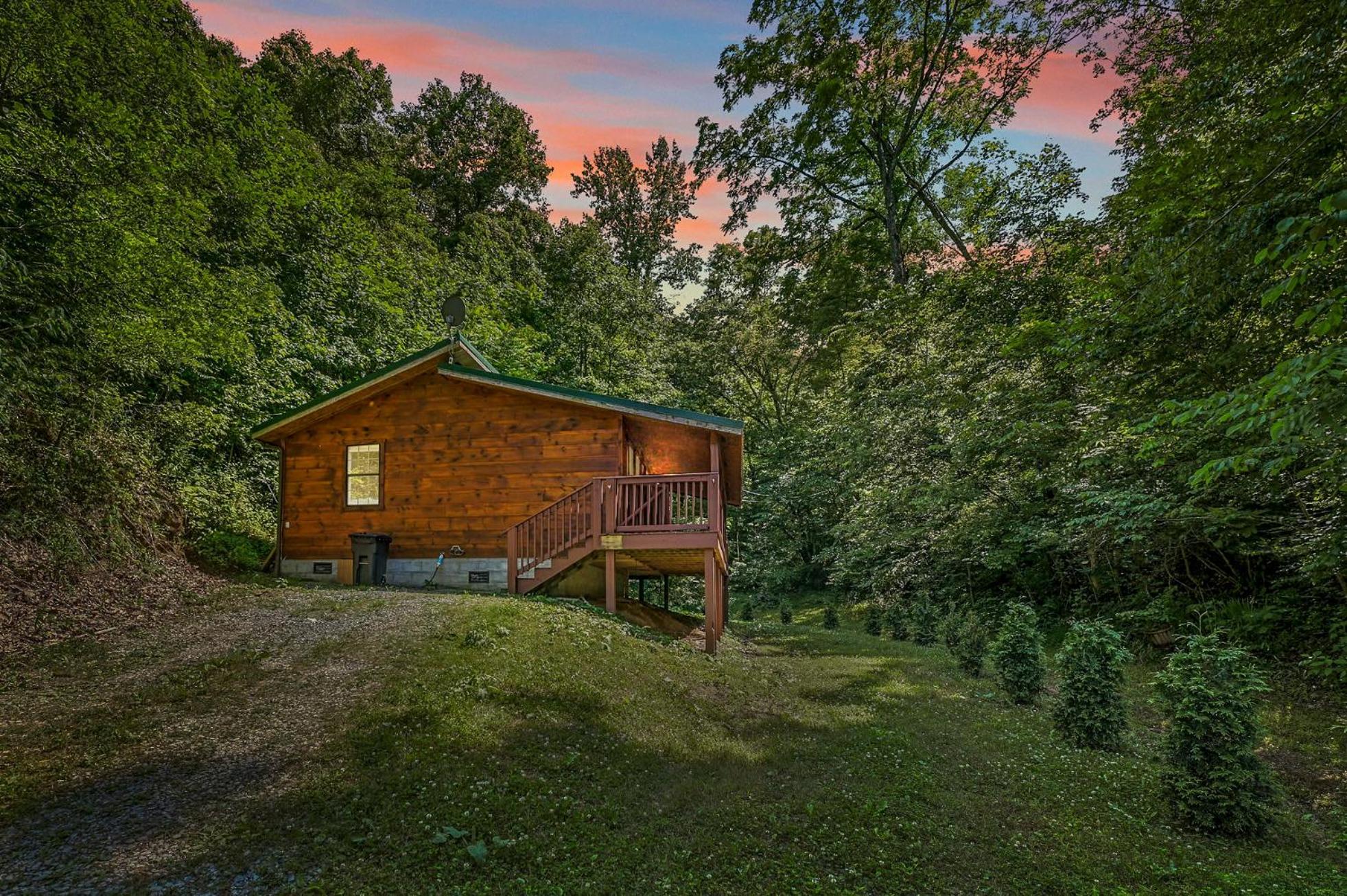 Smoky Mountains Hut Tub Cabin Dog Friendly Sevierville Esterno foto