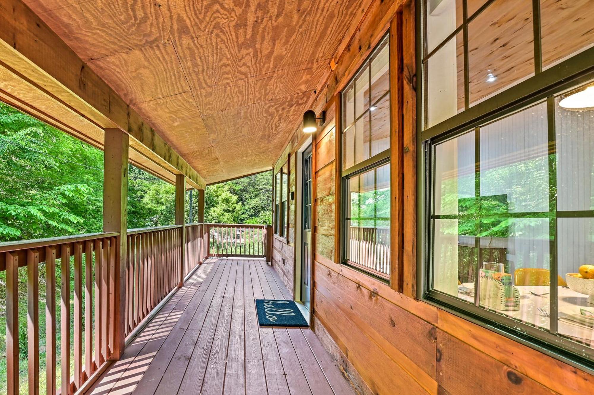 Smoky Mountains Hut Tub Cabin Dog Friendly Sevierville Esterno foto